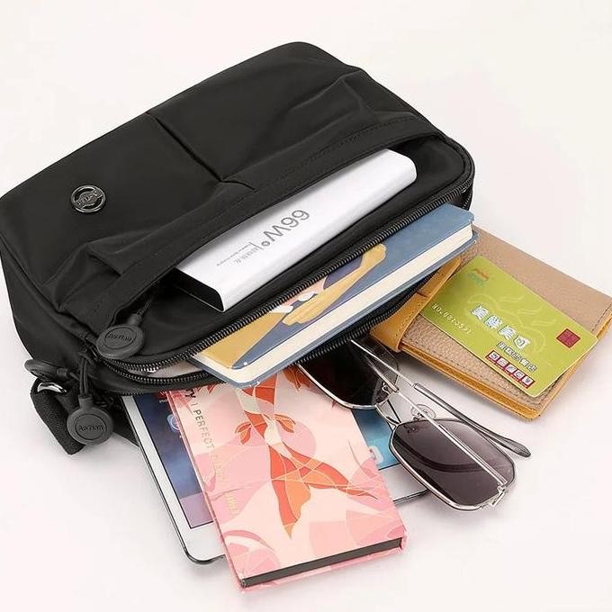 Tas Wanita Import Jinjing Selempang AOTIAN AT37009 37009 Parasut Super Quality Impor