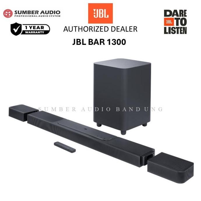 NEW JBL Bar 1300 11.1.4-channel JBL Soundbar With Surround Speakers MultiBeam Dolby Atmos DTS:X, JBL
