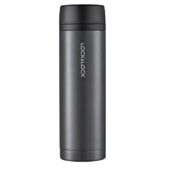 Lock N Lock Compact Tumbler 250Ml Black Botol Minum Termos Lhc4133 - M