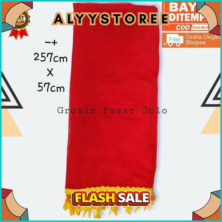 SALE Sampur Tari Dewasa / Sampur Gandrung Besar / Sampur Gandrung Dewasa / Sampur Tari Remo Dewasa /