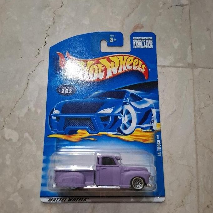 Hotwheels la troca ungu muda