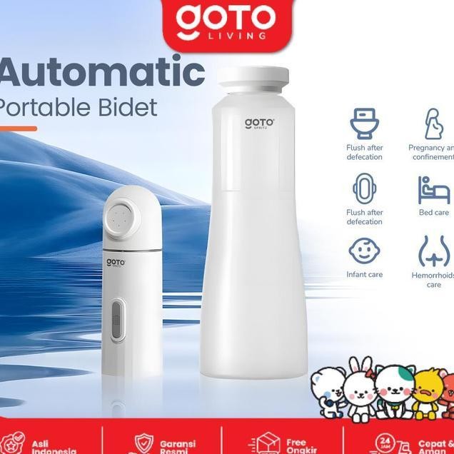 Goto Cod Spritz Bidet Semprotan Cebok Otomatis Toilet Portable Travel