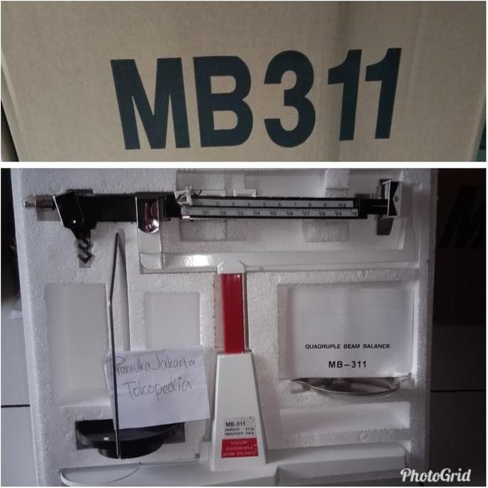 NERACA TIMBANGAN MB 311 NERACA EMPAT LENGAN ORIGINAL DAN TERPERCAYA