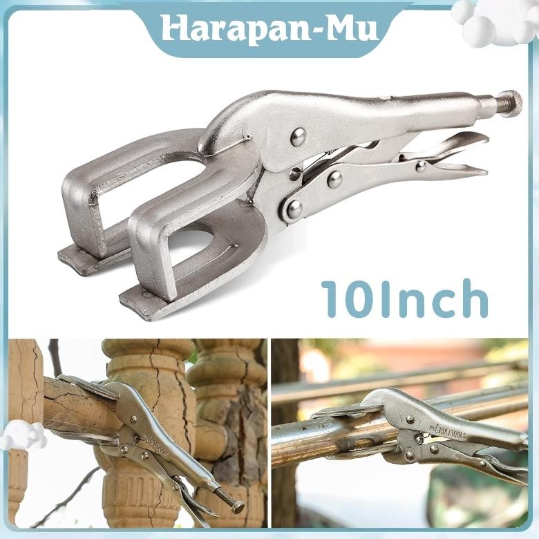 UGNDA 10 Inci Tang Jepit Las Buaya / Tang Jepit Las / Locking Pliers / Tang Jepit C Clamp