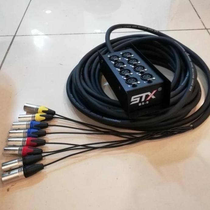 Jual Kabel Snake 8 Channel Apollo - Snake Kabel 8Ch Stx Jack Xlr Komplit