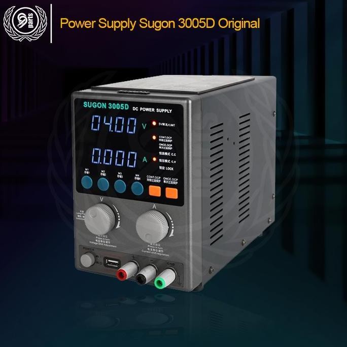 ENRIO- Power Supply Sugon 3005D Original / DC Power Supply Sugon 3005D / Power Supply Sugon 30V 5A