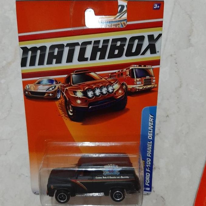 matchbox ford f100 panel delivery hitam