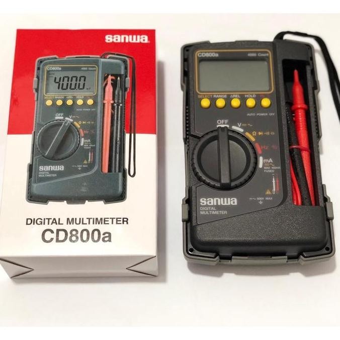 MULTITESTER/MULTIMETER DIGITAL SANWA CD800A ORIGINAL / SANWA CD800A ORIGINAL DAN TERPERCAYA