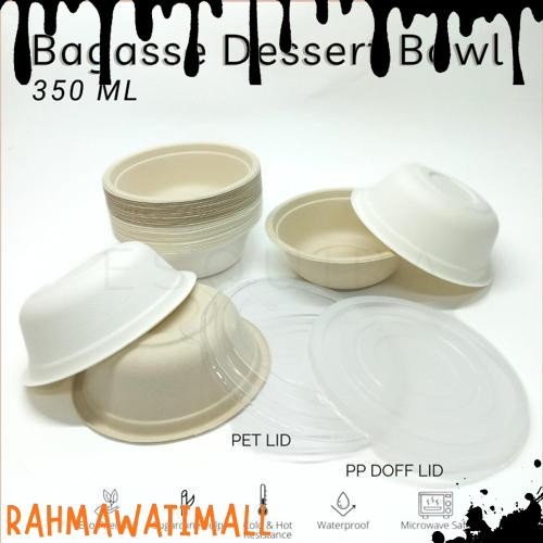 Big Promo Bagasse Dessert Snack Bowl 350 ML BG350