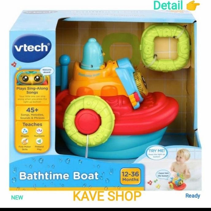 Vtech : Bathtime Boat - Original VTECH - (12-36 Months) - NEW