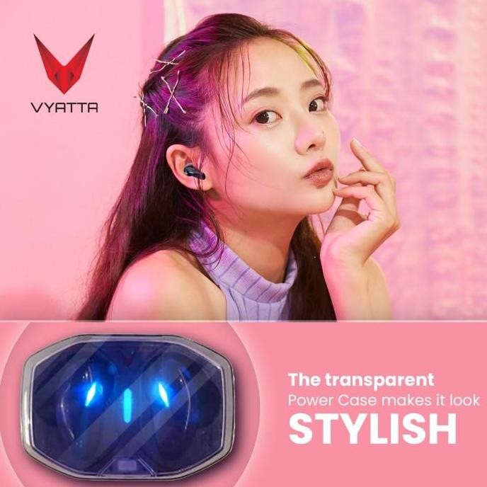 VYATTA AIRBOOM NANO G TWS BLUETOOTH HEADSET EARPHONE GAMING C