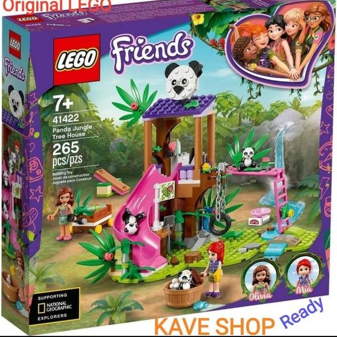 LEGO 41422 Friends : Panda Jungle Tree House