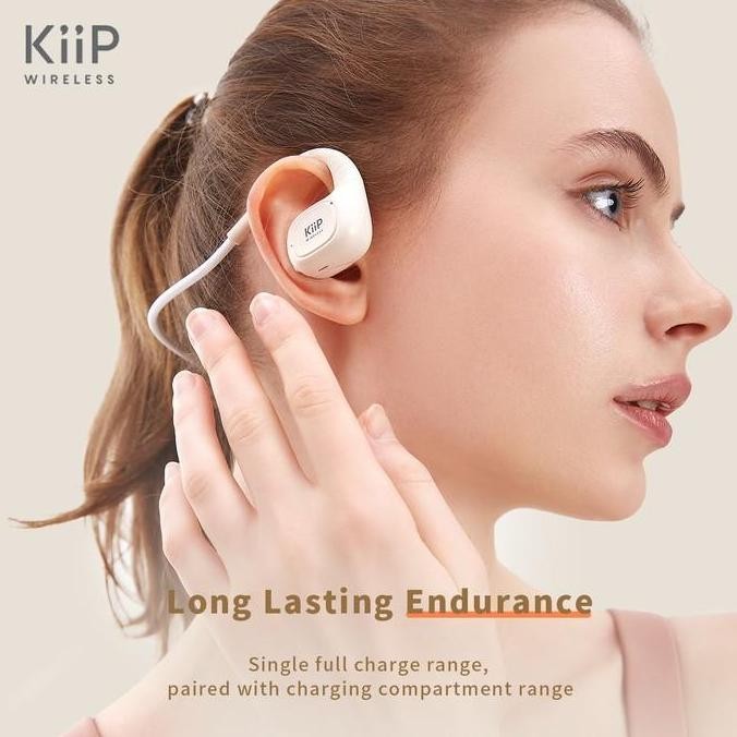 KIIP WIRELESS DTH3 PRO Over-ear True Wireless Headphones for Sports