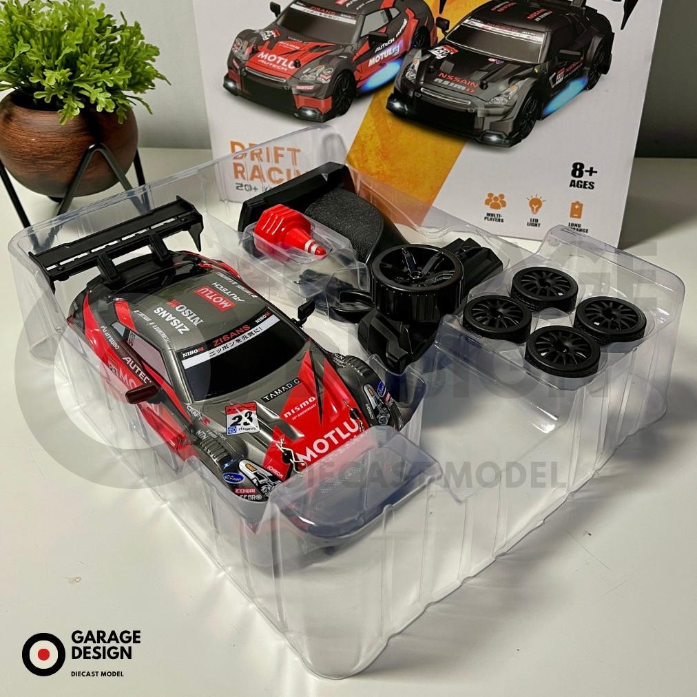 Remote Control RC Drift JDM Supra Police Car 1:24 with Lights 4WD Hadiah Gift Mainan Anak RC Drift