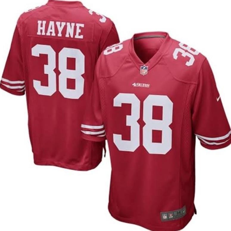 EDELWEIS Jersey Nfl San Fransisco 49ers Jarryd Hayne Nike Scarlet Game Jersey