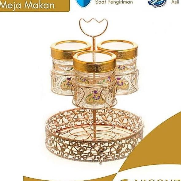 Vicenza Candy Jar Toples Permen Dgn Wadah Air Ga3 Lily