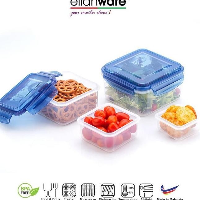 Elianware Ezylo Airtht Seal Microwavable Food Container 1.4