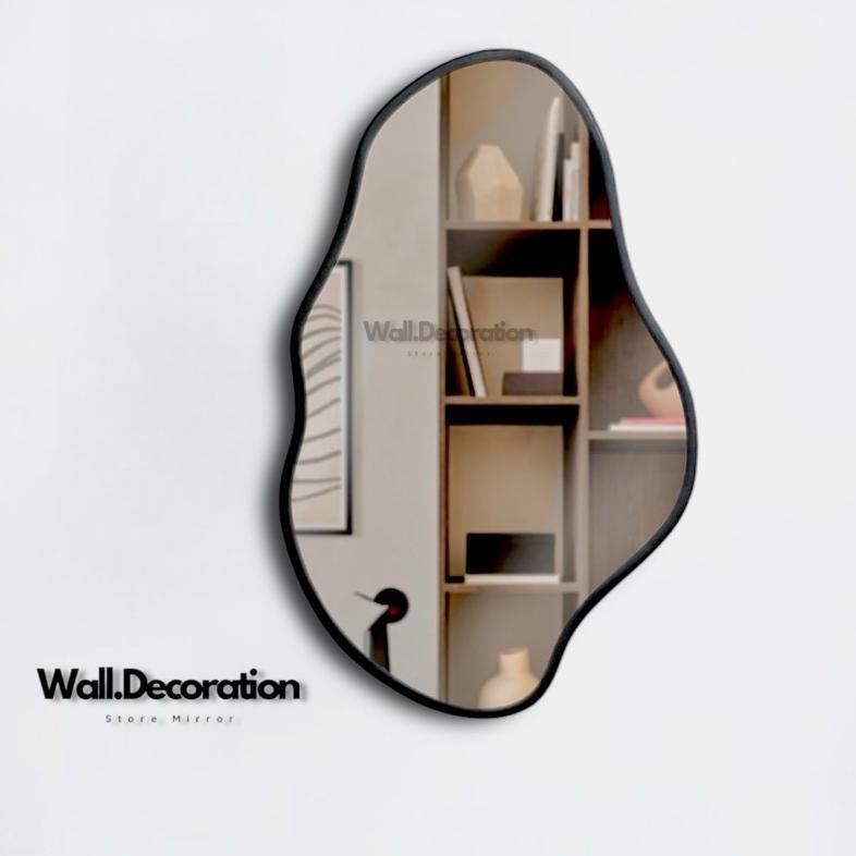 Kaca Estetik - Cermin Dinding - Cermin Tempel - Cermin Estetik