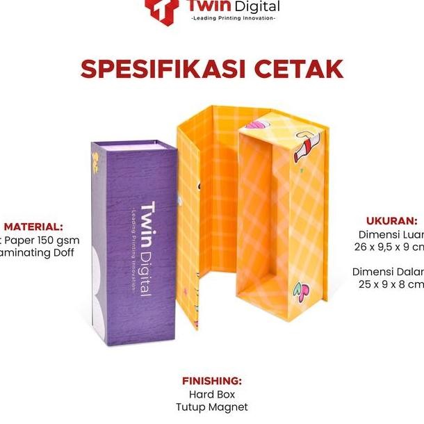 Hard Box Custom Tutup Magnet Art R