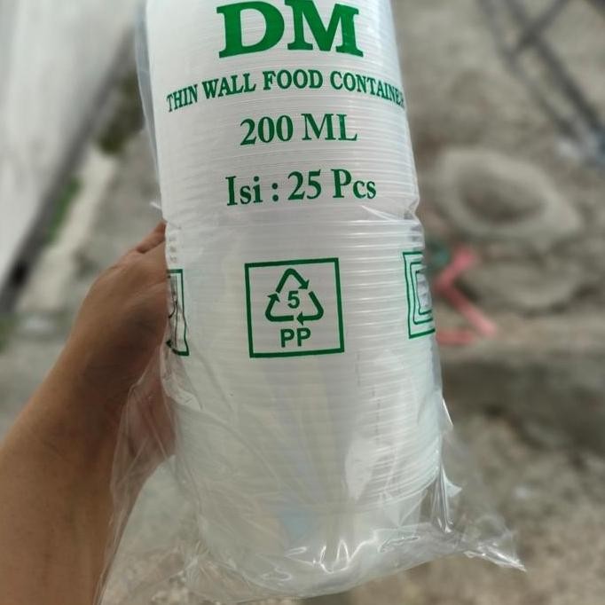 thinwall mangkok 200ml dm