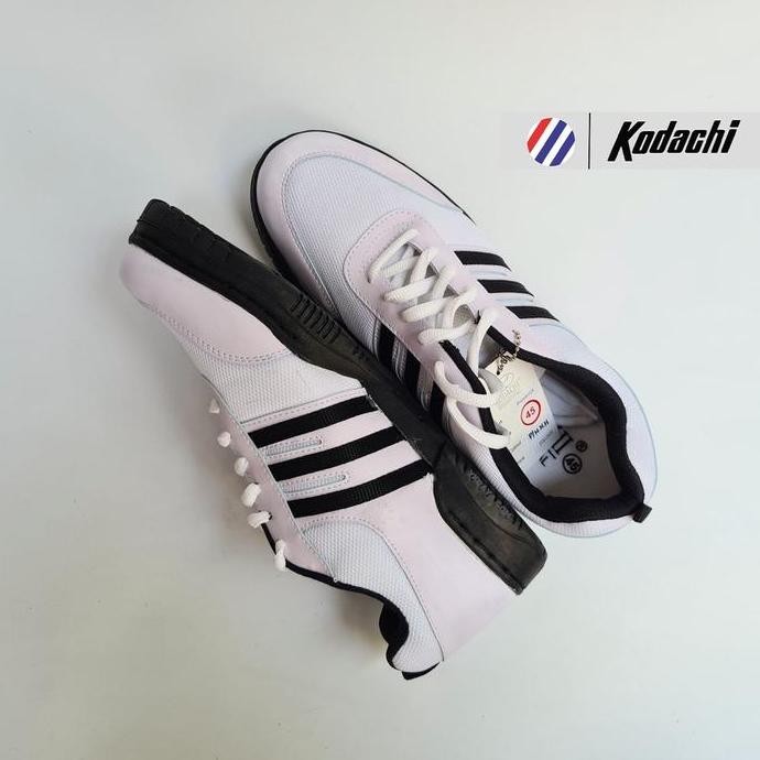 Sepatu Kodachi Aro Plus Provence Phhh ( Putih Strip Hitam) Original