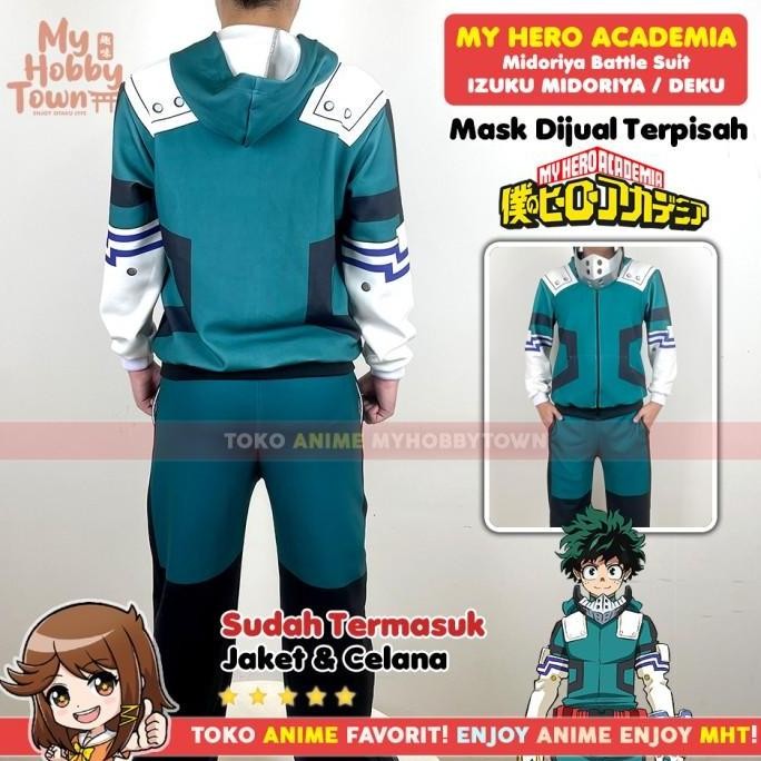 Jaket Anime Boku no Hero Academia My Hero Academia Midoriya Izuku Suit