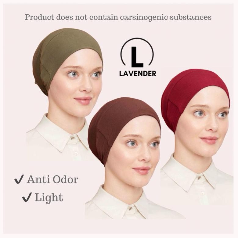 Ciput Turki Silikon Lavender | ciput rayon premium | Ciput Tali