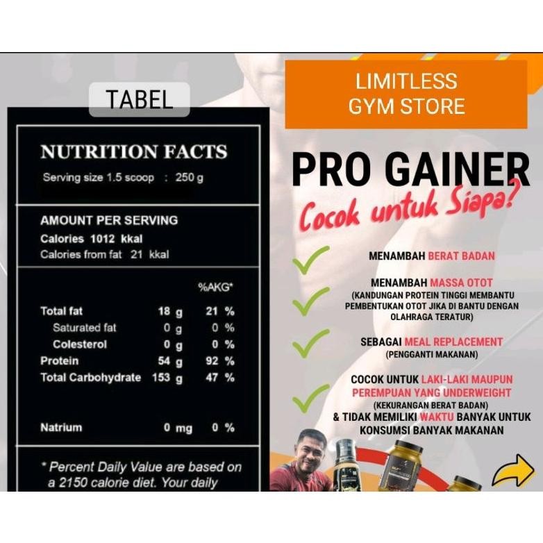 Musclefirst Gold Pro Gainer 2 Lbs - 900G Susu Pemula Gym Mass Penambah Massa Otot Original