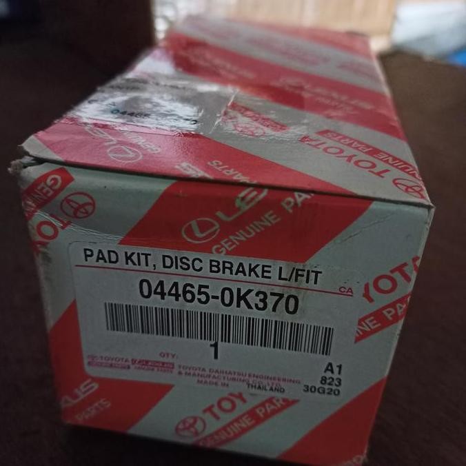 Kampas Depan Fortuner Vrz04465-0K370 Ori  Ready