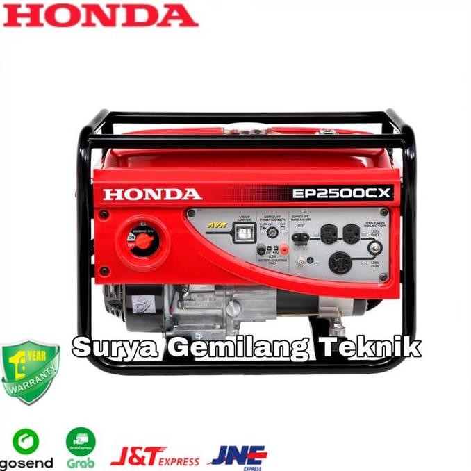 JHONCIE- Mesin Genset Generator Bensin Honda Ep2500cx (2200 Watt) EP 2500 CX