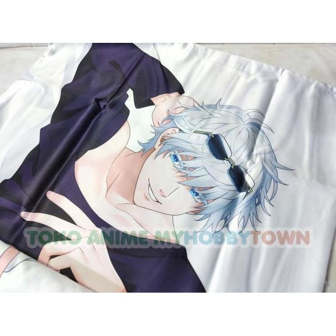 Sarung Bantal Anime Dakimakura Jujutsu Kaisen : Gojo Satoru Side