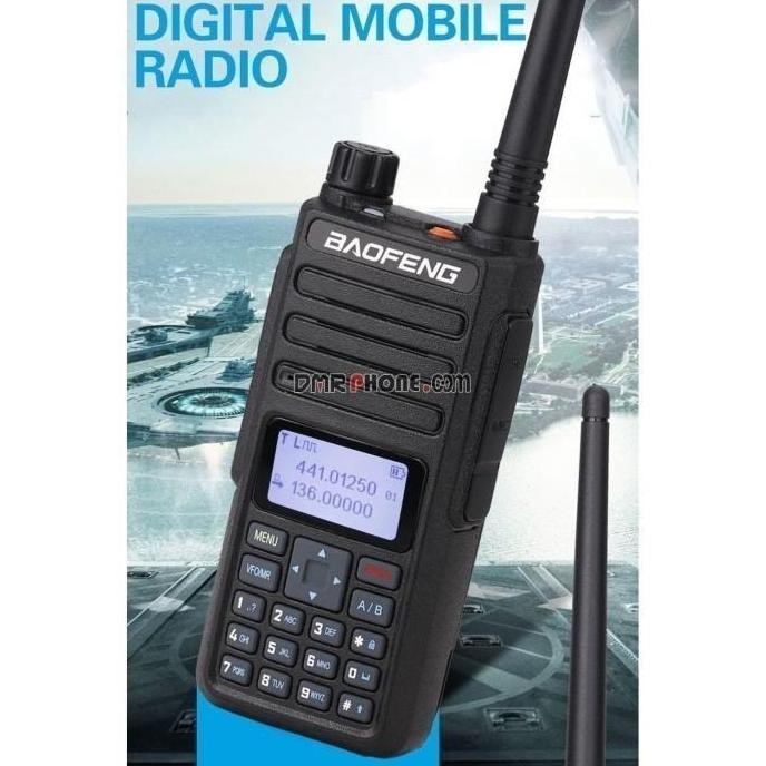 ZOLDYCK- NEW HT DMR DM1702 GPS Digital Radio Analog Dual Band DM1702+GPS