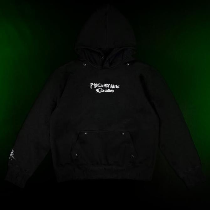 Catharsis EMPIRE - Music (Boxy Distressed Hoodie)