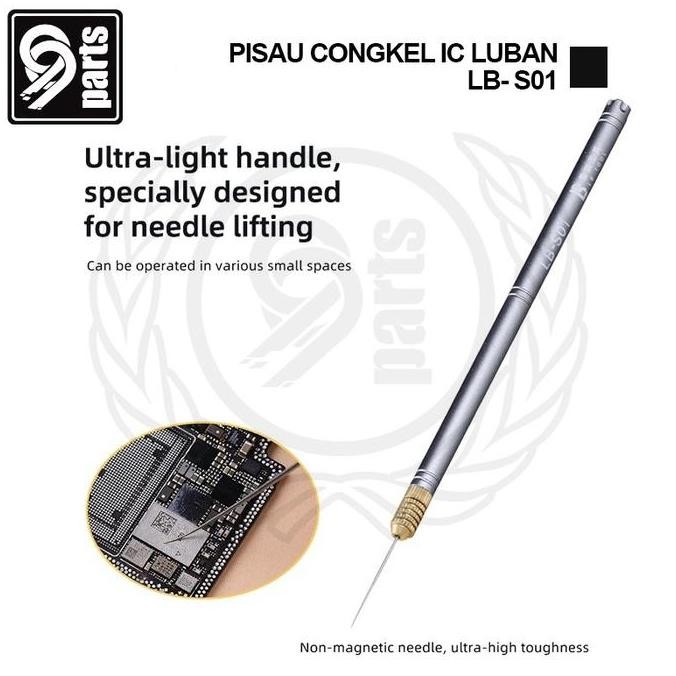 ULQUIORRA- Pisau IC Luban LB-S01 / Pisau Congkel IC Luban LB-S01 / Pisau Service IC / Pisau Congkel 