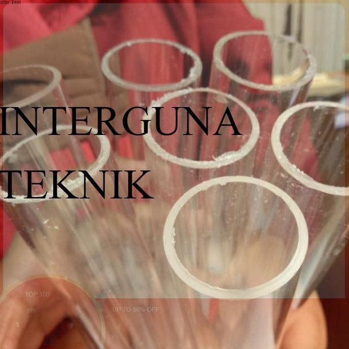 KAORU- Pipa Akrilik | Pipa Acrylic Tube | TABUNG PIPA ACRYLIC ORIGINAL