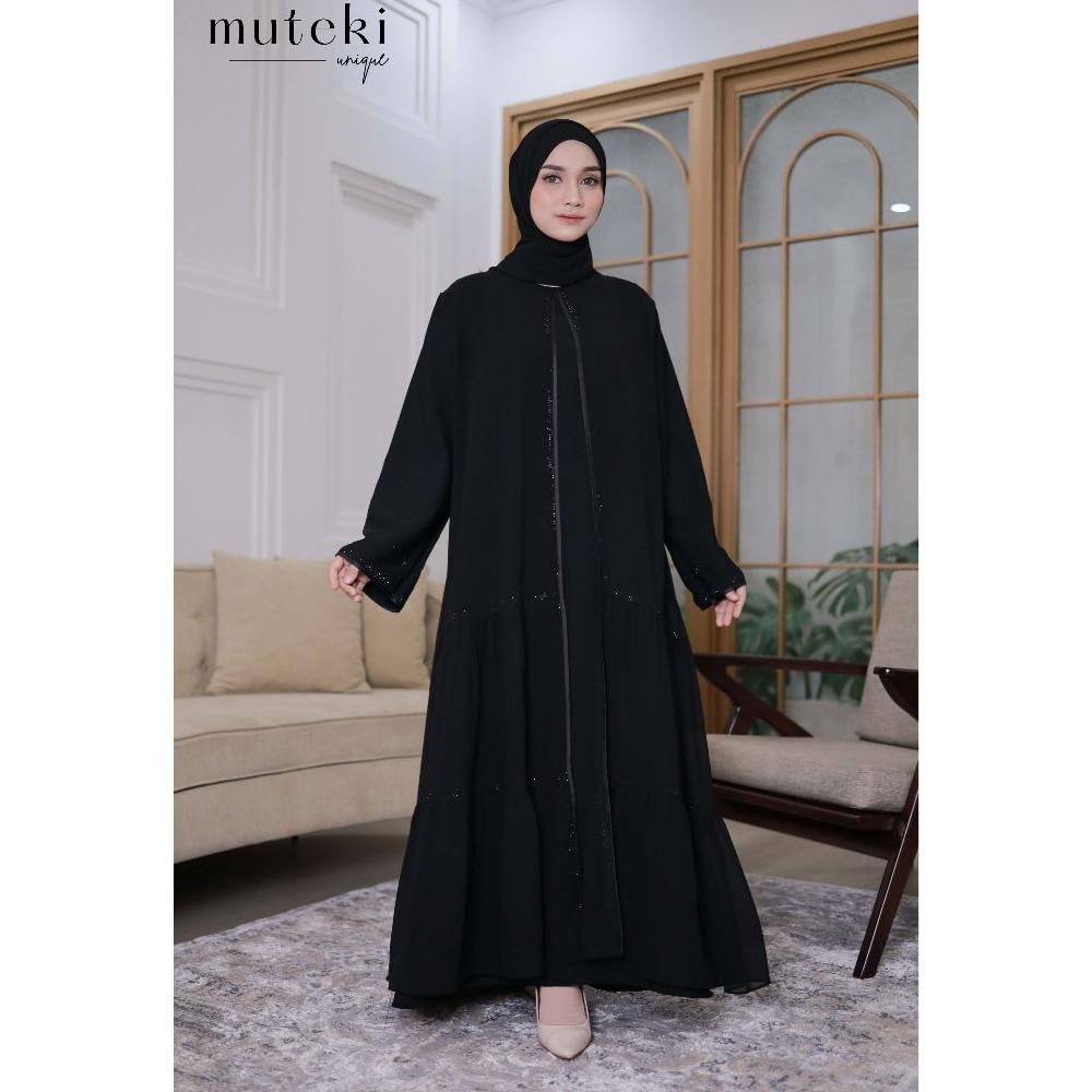 [MUTEKI] Zahara Abaya Umpak Dress - Abaya Umpak Muslimah by Muteki Unique