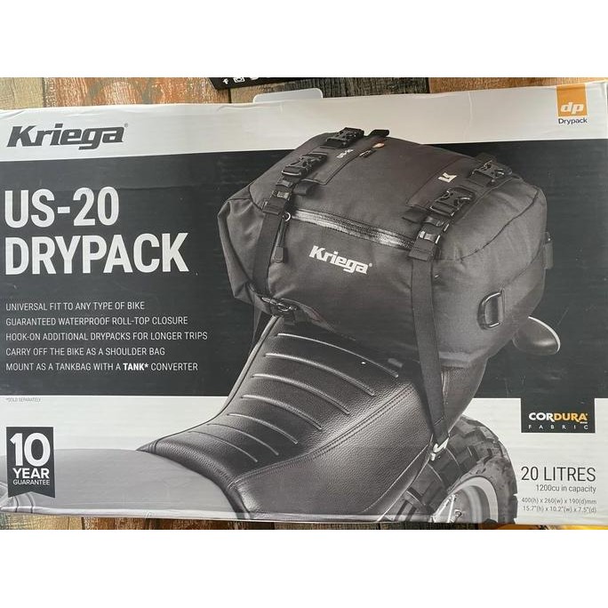 Kriega US 20 Touring bag Tail bag