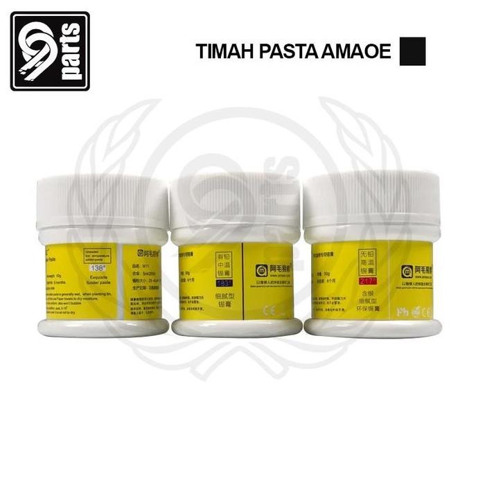 ULQUIORRA- Timah Pasta Amaoe M11 Low Temp 138 / Timah Pasta Medium AmaoeM13 190