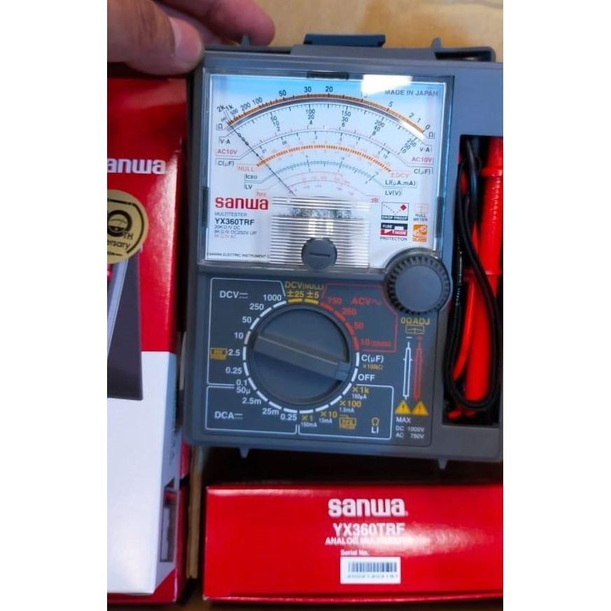 KAORU- multi tester sanwa analog YX360TRF avometer