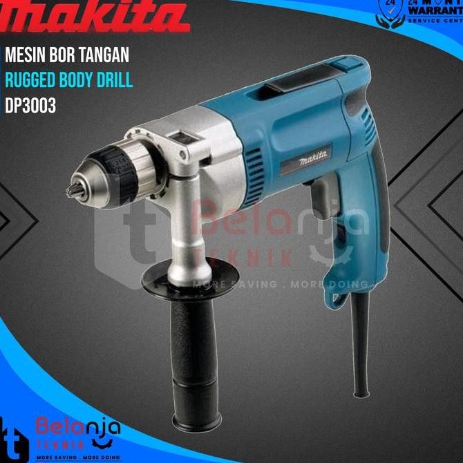 IKKAKU- Makita Mesin Bor Tangan 10MM DP3003 710 Watt Rugged Body Drill DP 3003