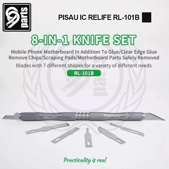 ULQUIORRA- Pisau Ic Relife RL-101B