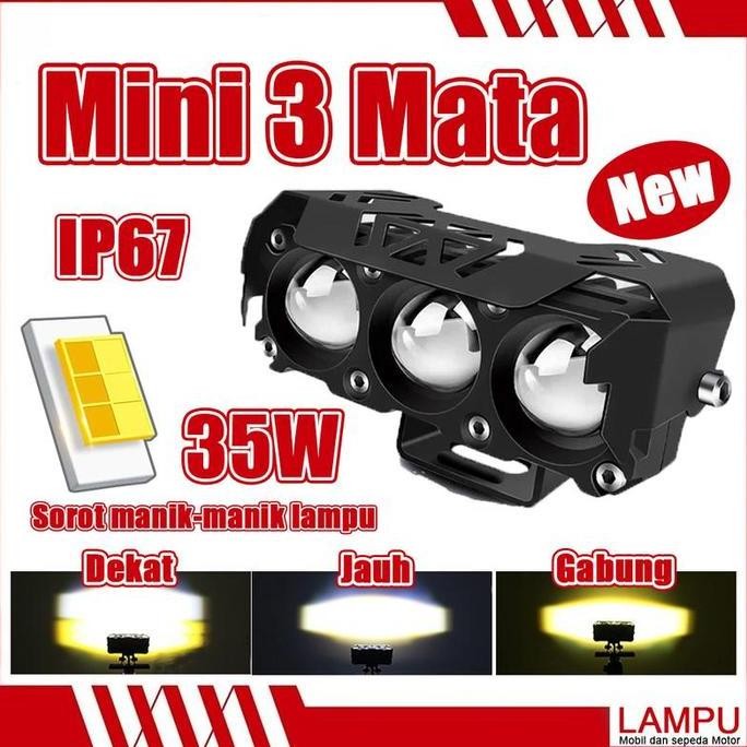 KYOKOTSU- Lampu depan LED super terang untuk mobil listrik/mobil, sepeda motor, lampu jalan, becak, 