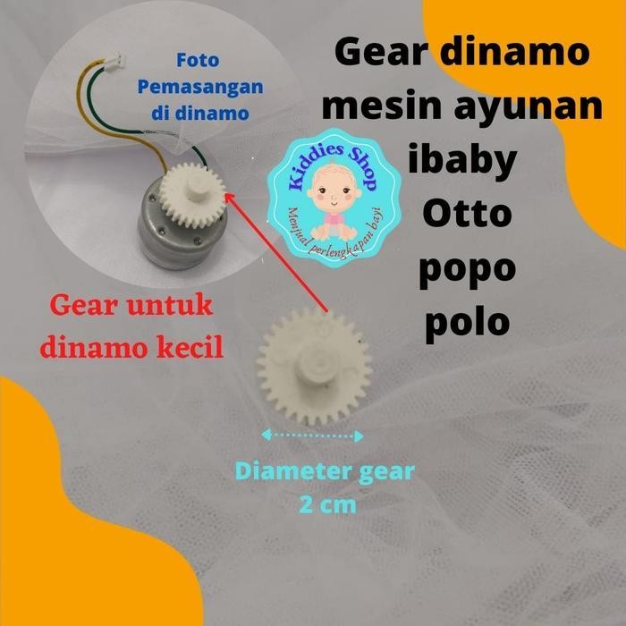 gear mesin ayunan ibaby oto popo polo