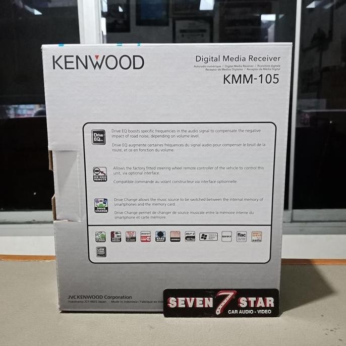Promo Single din kenwood kmm 103 - tape mobil kenwood kmm103 - headunit kdc Diskon