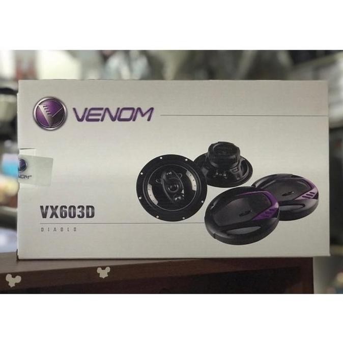Promo Speaker mobil / Speaker Coaxial Venom Diablo Car Diskon