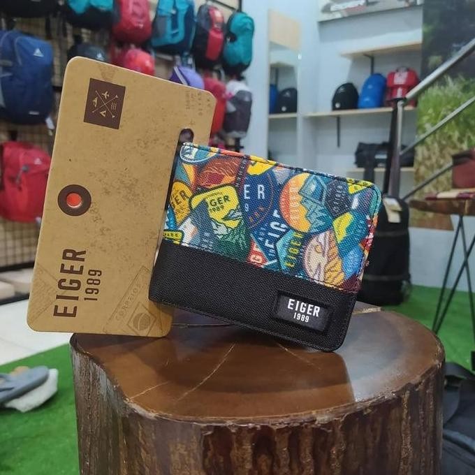 Promo DOMPET EIGER FLECKEN LANDSCAPE WALLET Dompet Eiger Original COD