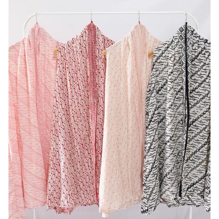 OUTER BATIK OUTER TANPA LENGAN BATIK MODERN LUARAN WANITA OUTER BATIK BATIK MODERN WANITA SLEEVELESS