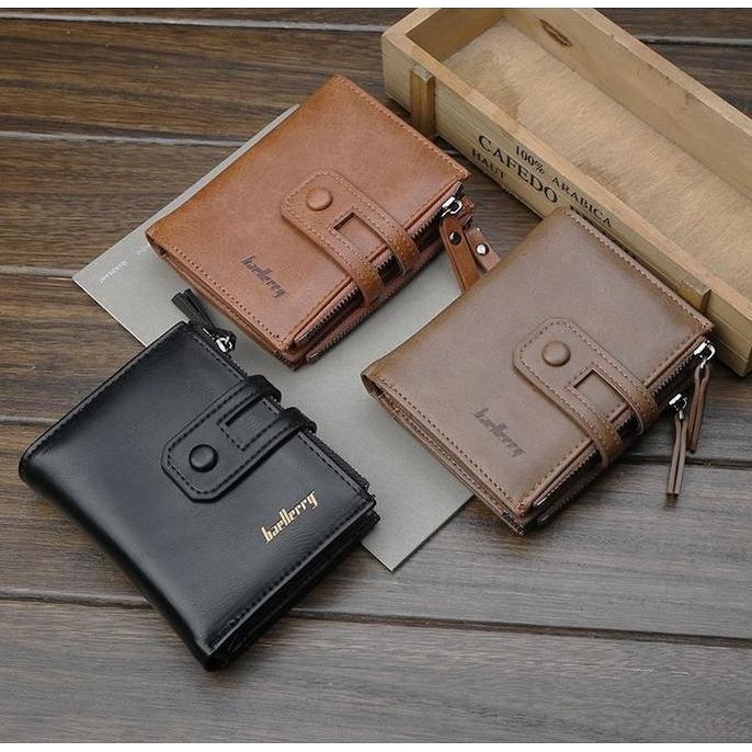 Promo Dompet Pria Wanita IMPORT Pendek / Dompet Multifungsi Kekinian COD