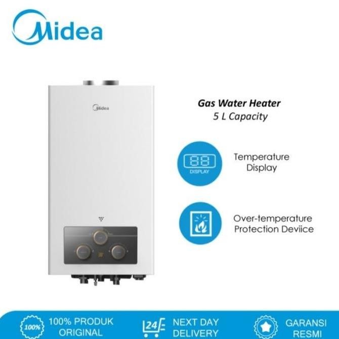 BEBAS ONGKIR - MIDEA water heater gas