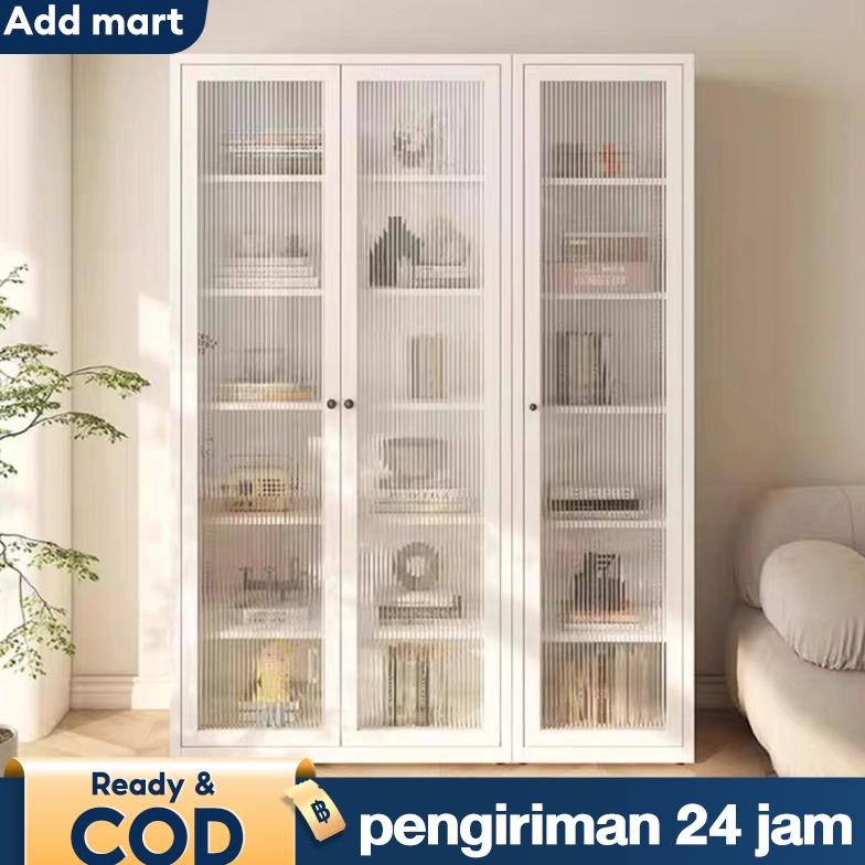 KYOKOTSU- Rak Buku / Rak Serbaguna / Rak Display / Lemari tas / Rak tas Minimalis Putih / Lemari Ars